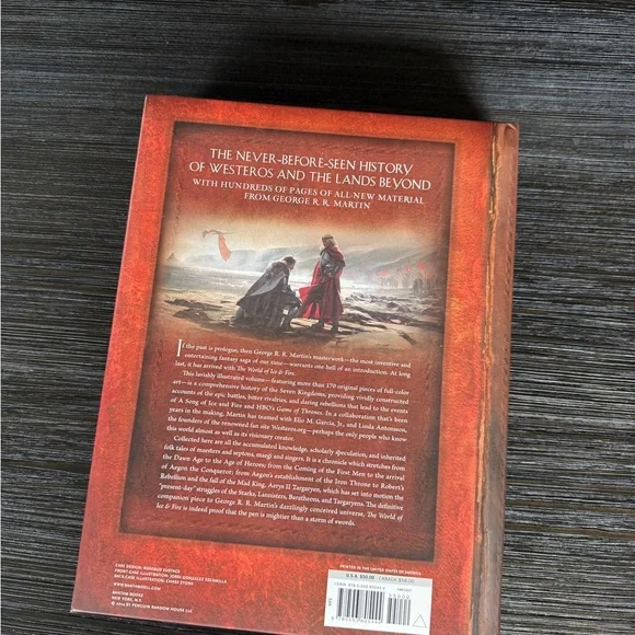 The Game of Thrones- The World of Ice & Fire (Red Hardcover) - Picture 4 of 4